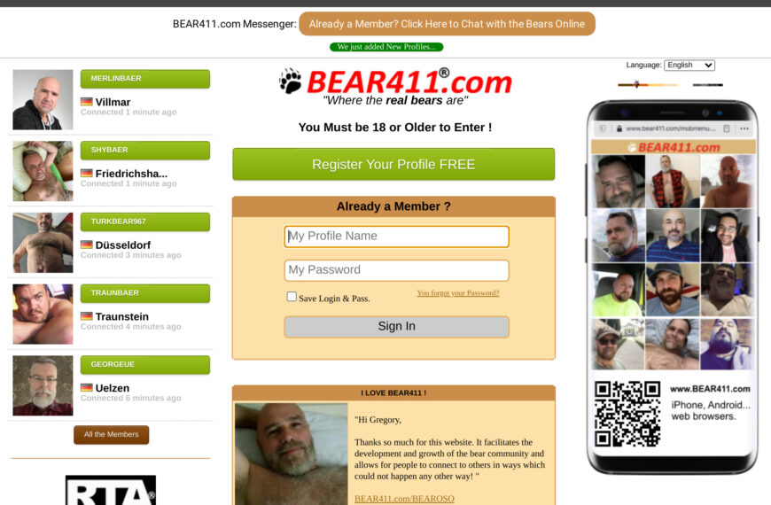 Alla ricerca di romanticismo online – Recensione Bear411 del 2023